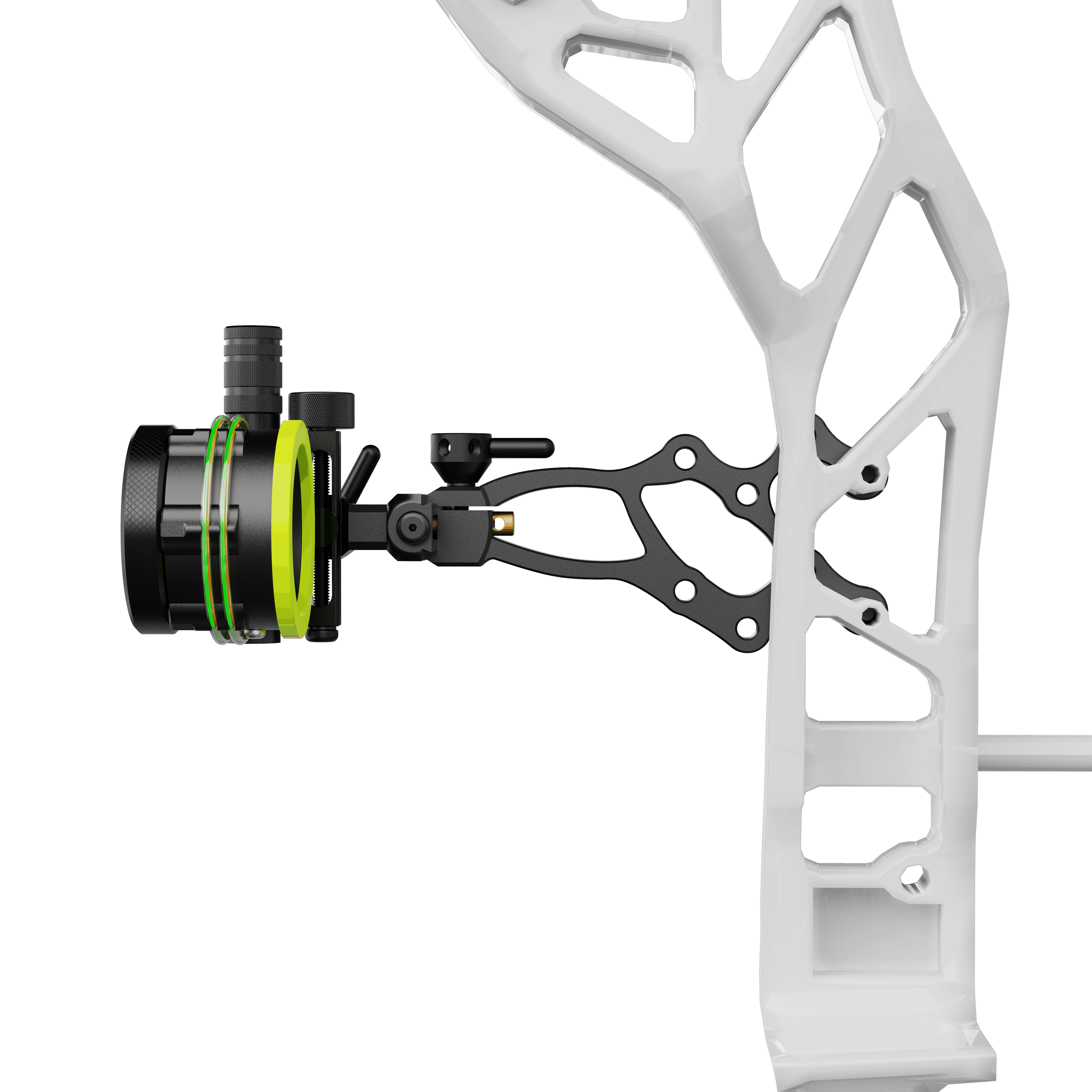 WOLFMAN Compound Bow Sight 5-pin Archery Sight Hunting Durable 