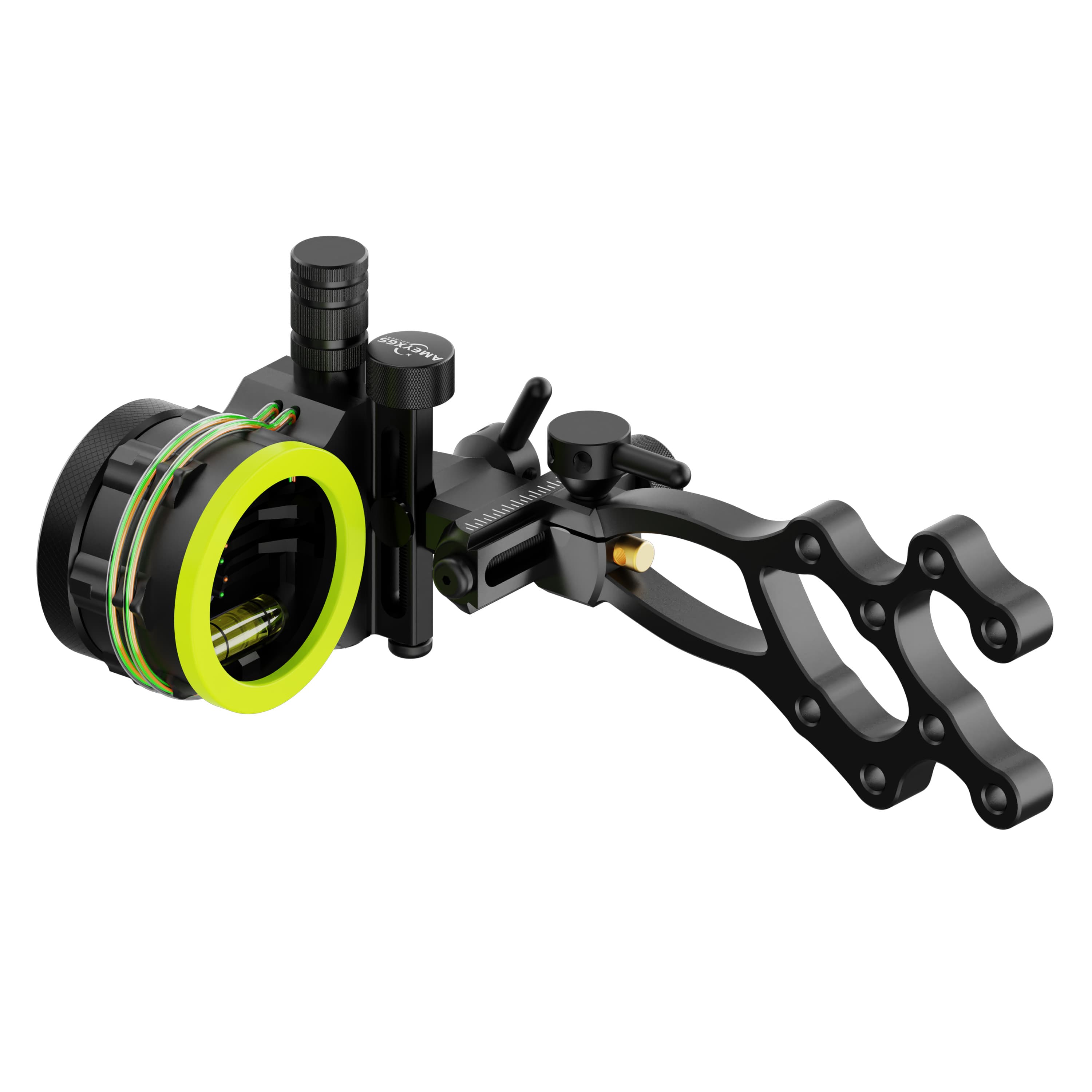 WOLFMAN Compound Bow Sight 5-pin Archery Sight Hunting Durable 