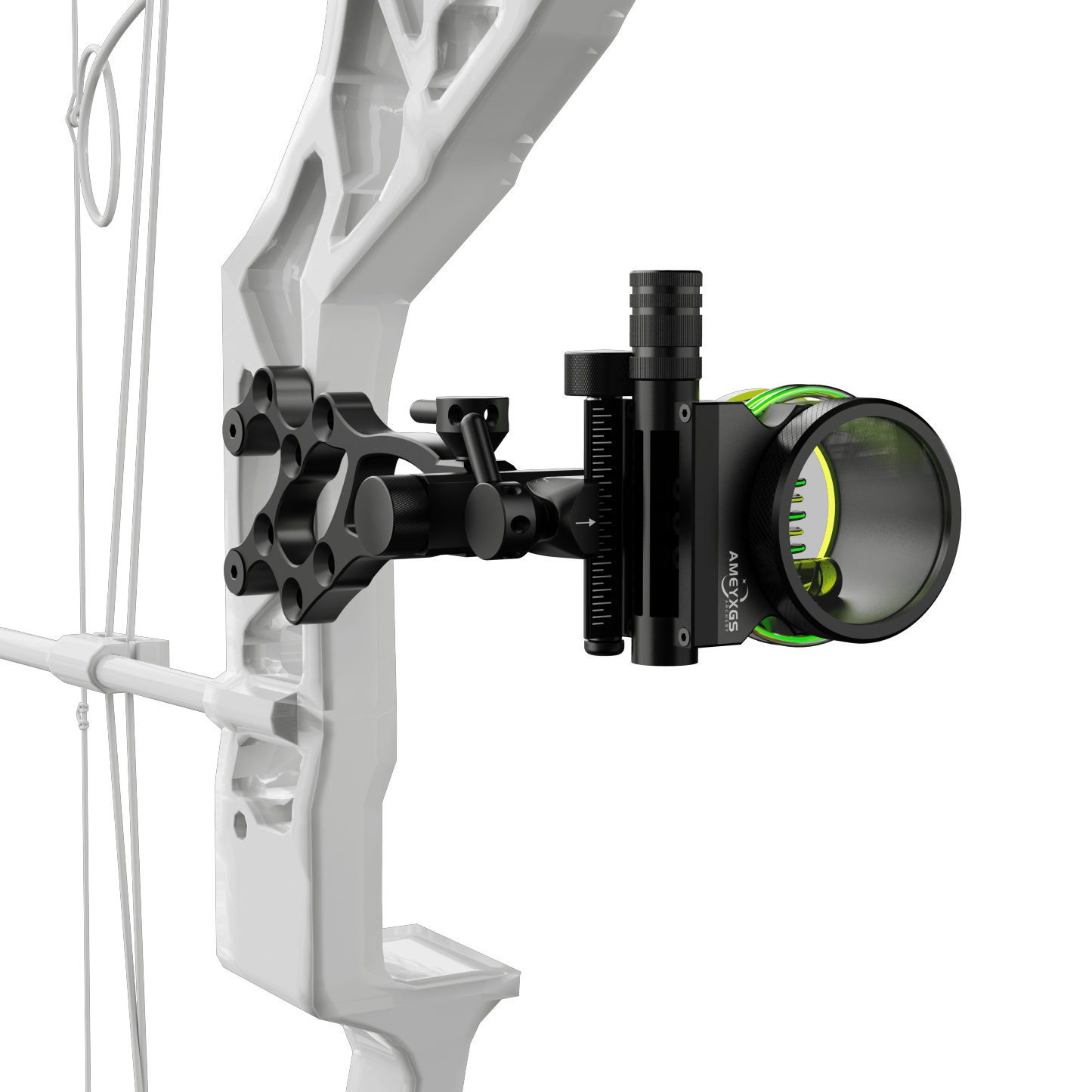 WOLFMAN Compound Bow Sight 5-pin Archery Sight Hunting Durable 