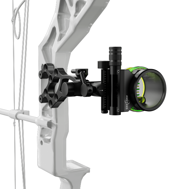 WOLFMAN Compound Bow Sight 5-pin Archery Sight Hunting Durable 