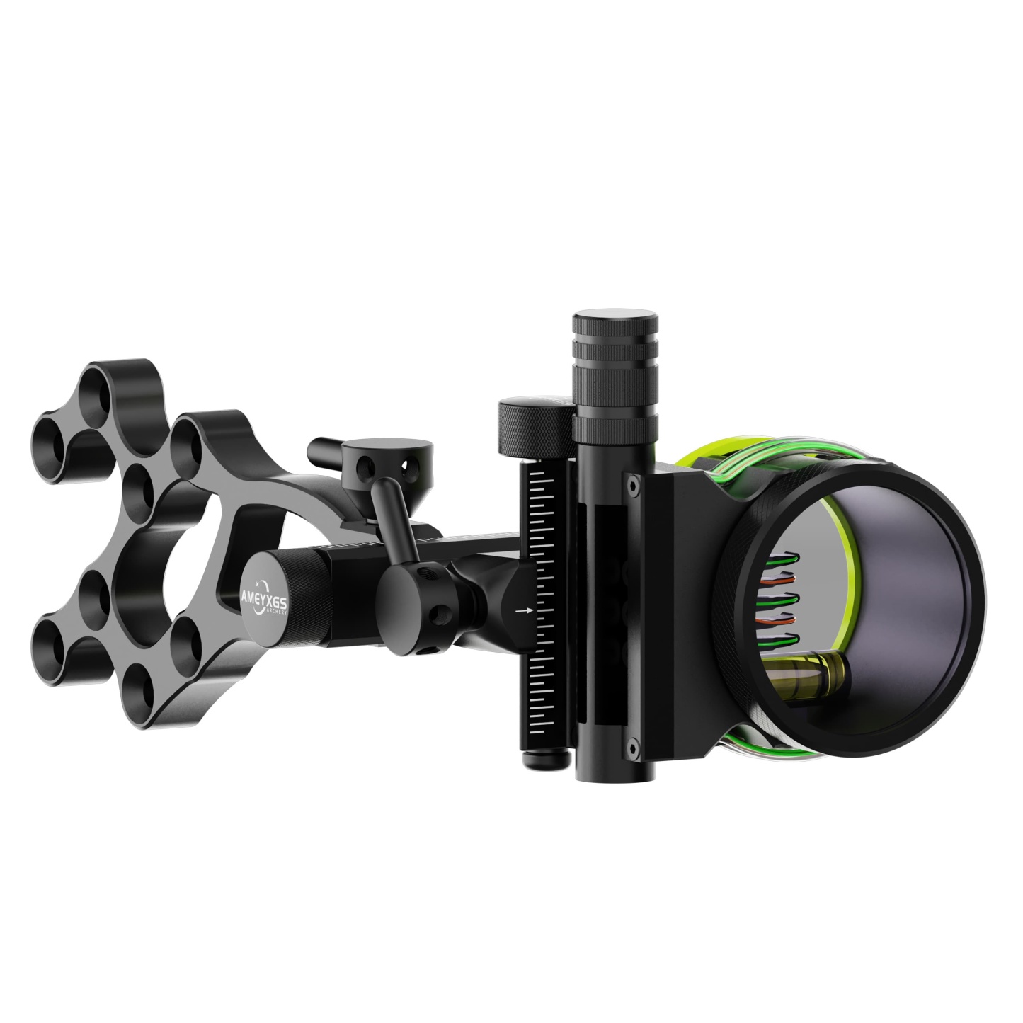 WOLFMAN Compound Bow Sight 5-pin Archery Sight Hunting Durable 