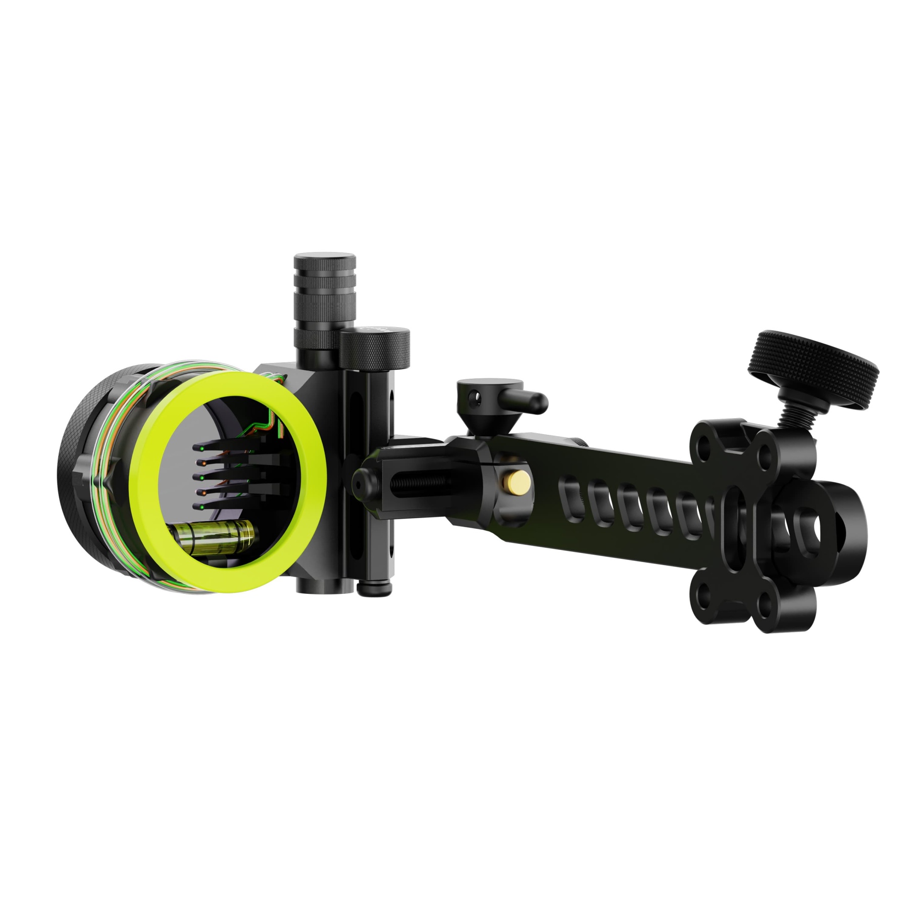 WOLFMAN Compound Bow Sight 5-pin Archery Sight Hunting Durable