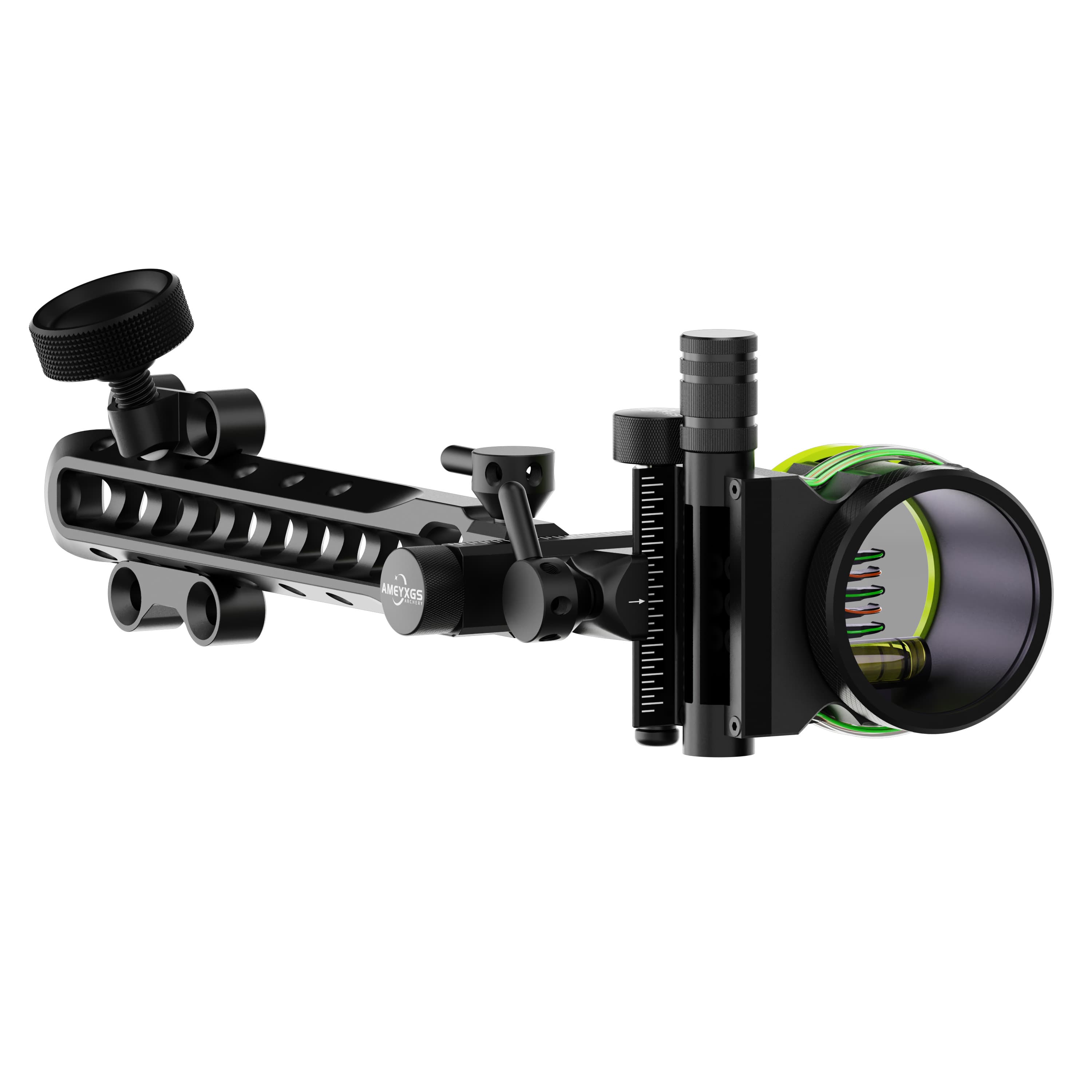 WOLFMAN Compound Bow Sight 5-pin Archery Sight Hunting Durable 
