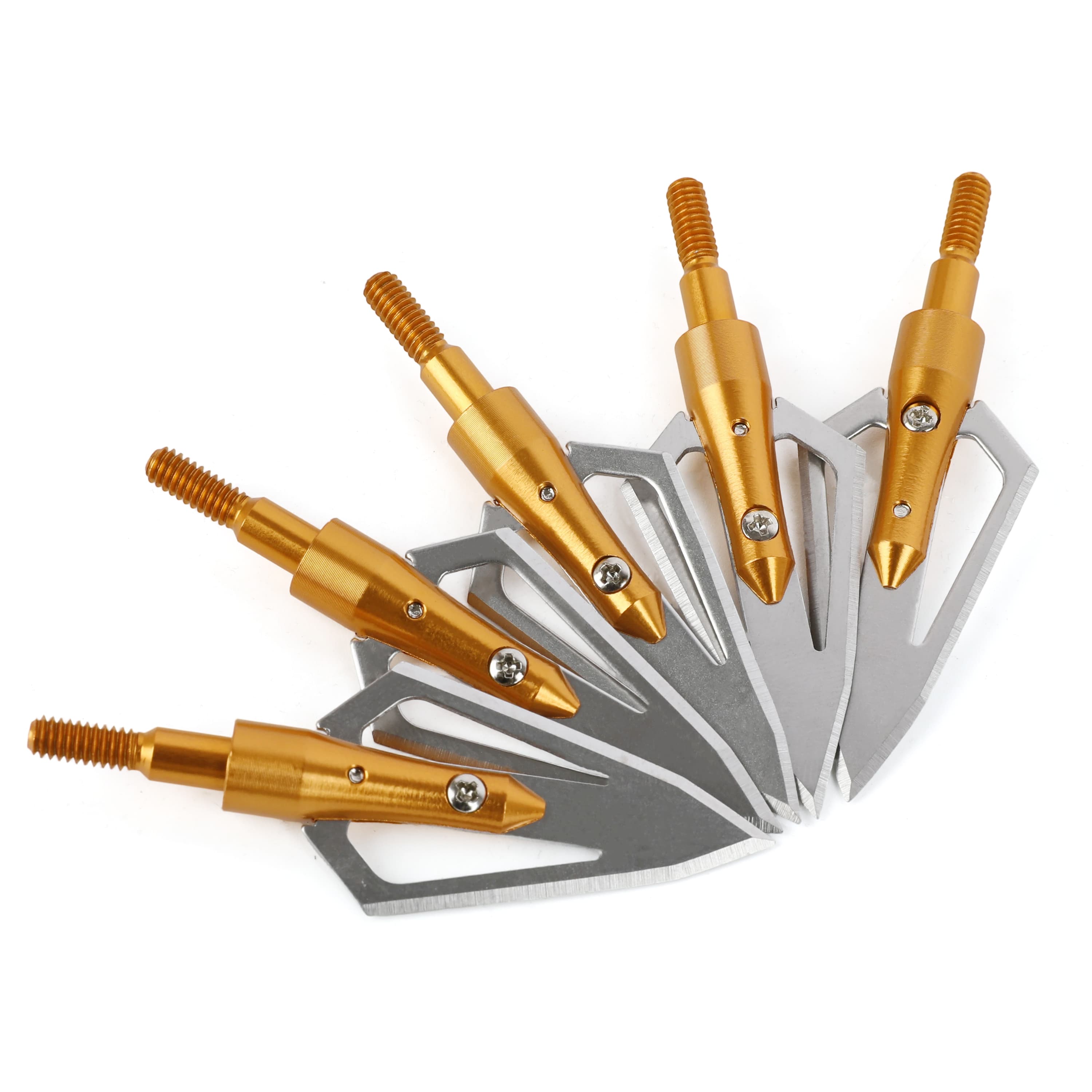Stainless Steel Broadhead Arrowheads 110 Grain Hunting Points 