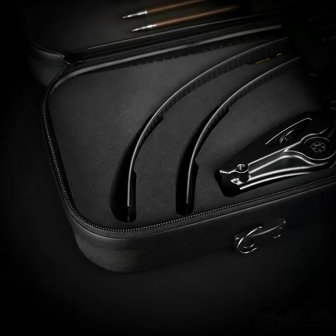 BOSEN Portable Recurve Bow Hard Case 38" EVA Padded Storage