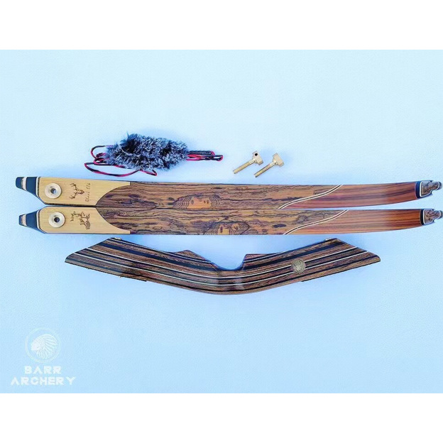 60"/62 Takedown Recurve Bow Competition Bow 25-55 lbs for Hunting Shooting