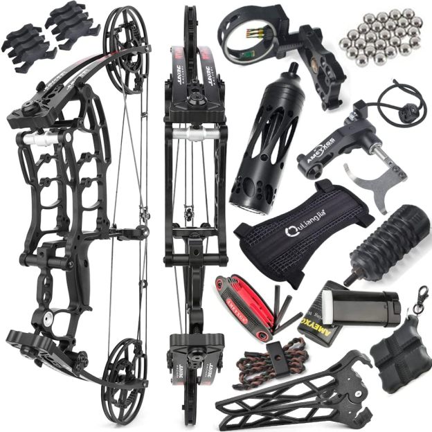 JUNXING M109K Compound Ball Bearing Bow Compound Slingshot