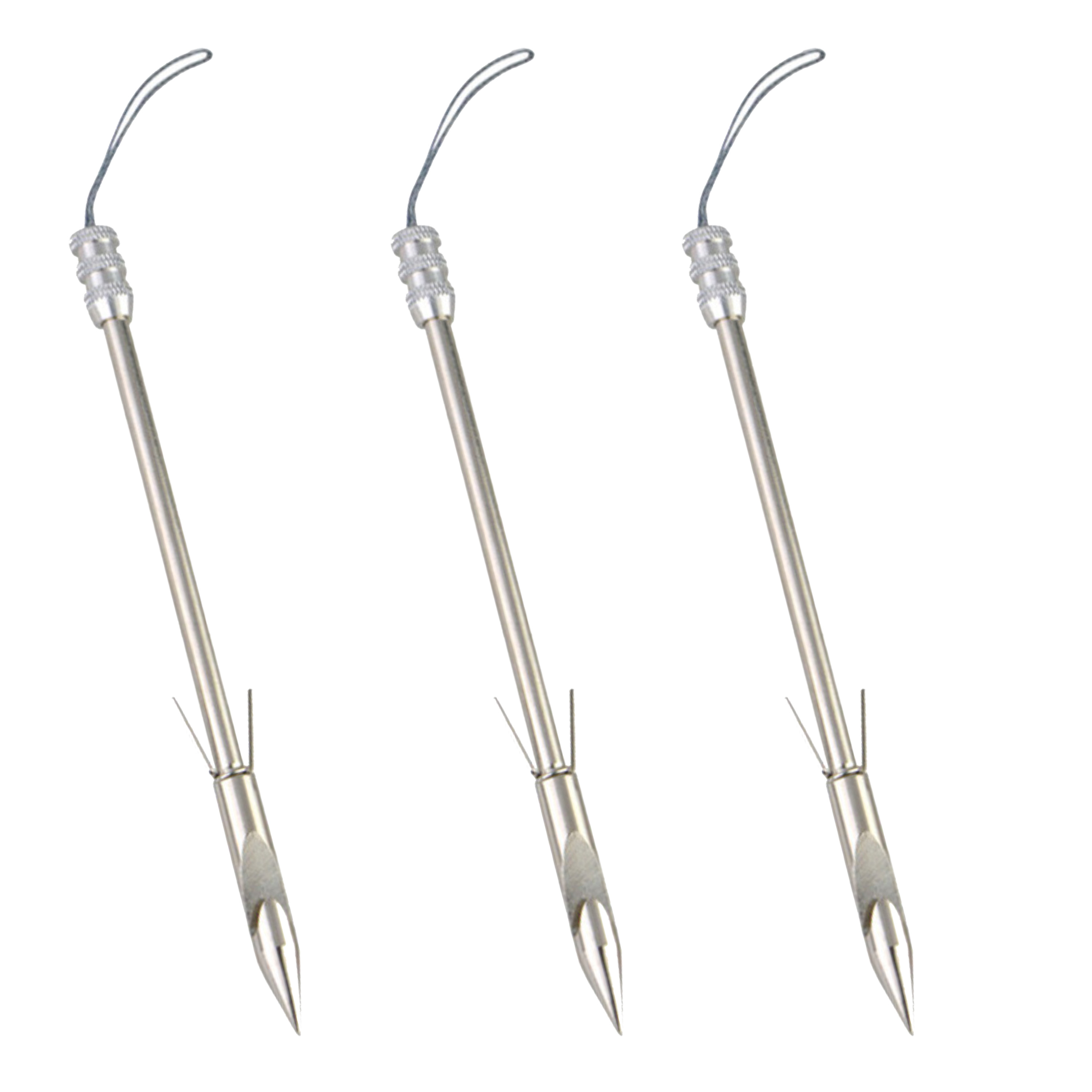 Bowfishing Arrowheads and Quiver Set 404 Stainless Steel