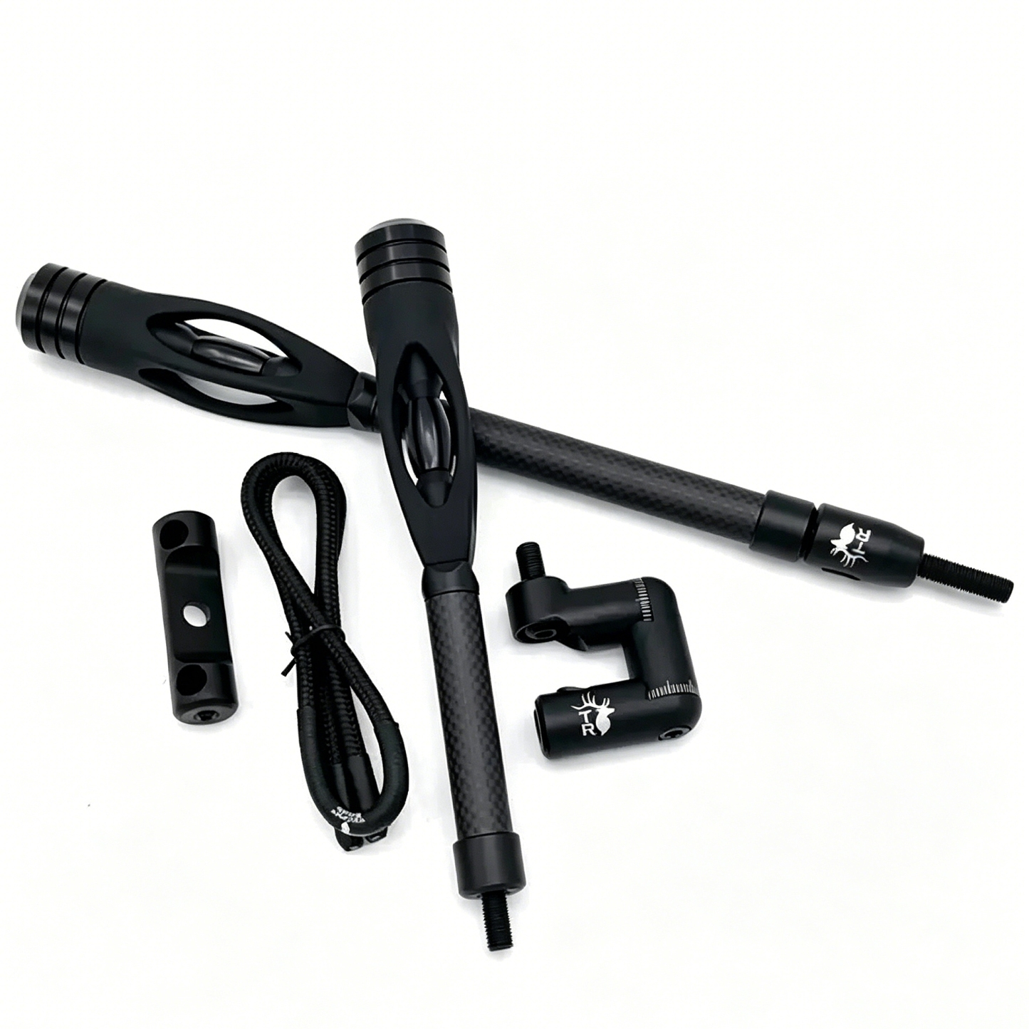 TEFEIRJI 3K Carbon Stabilizer Rod Compound Bow Damper
