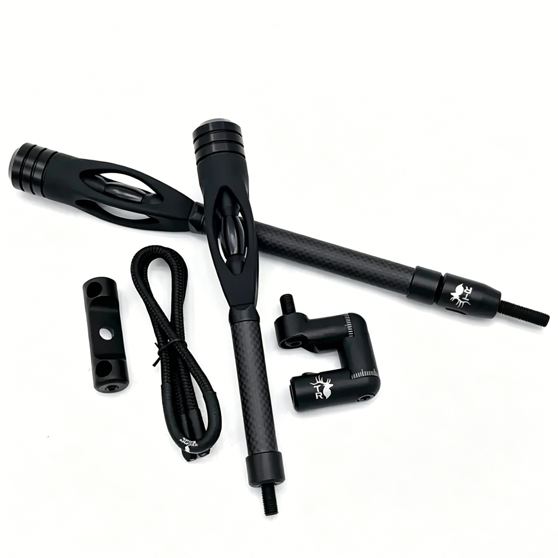 TEFEIRJI 3K Carbon Stabilizer Rod Compound Bow Damper