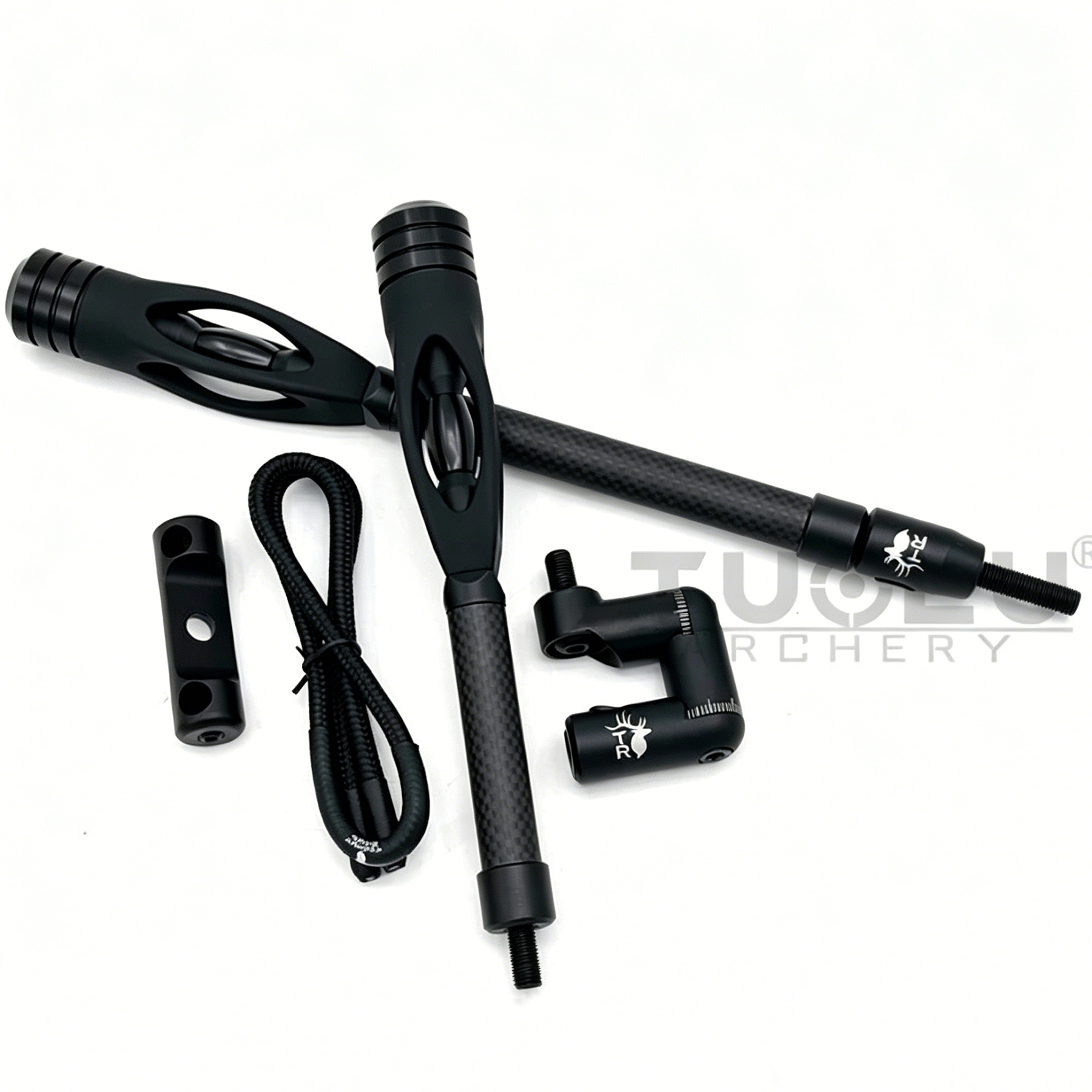 TEFEIRJI 3K Carbon Stabilizer Rod Compound Bow Damper