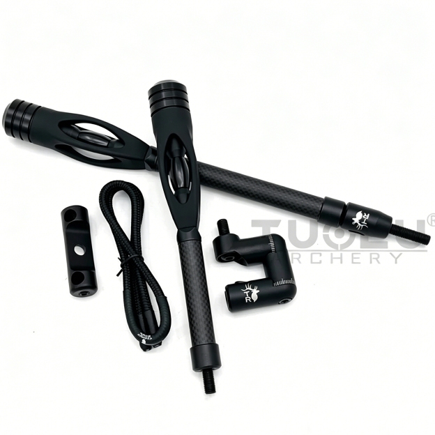 TEFEIRJI 3K Carbon Stabilizer Rod Compound Bow Damper