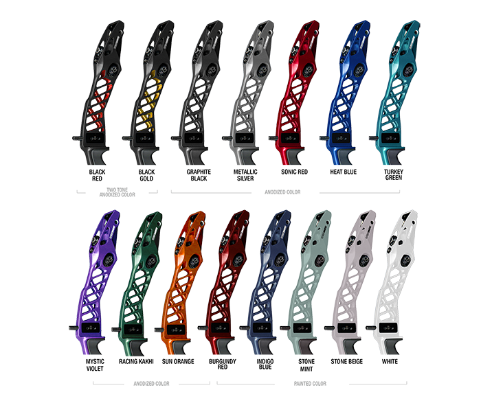 Win & Win WIAWIS ATF-DX 25inch  ILF Recurve Riser LH RH