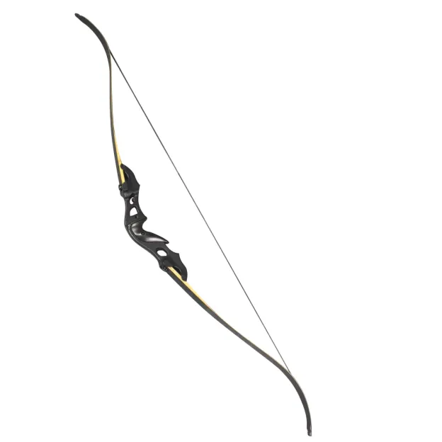 Black Hunter BTR 60 inch Recurve Bow Set 20-55 lbs American Hunting