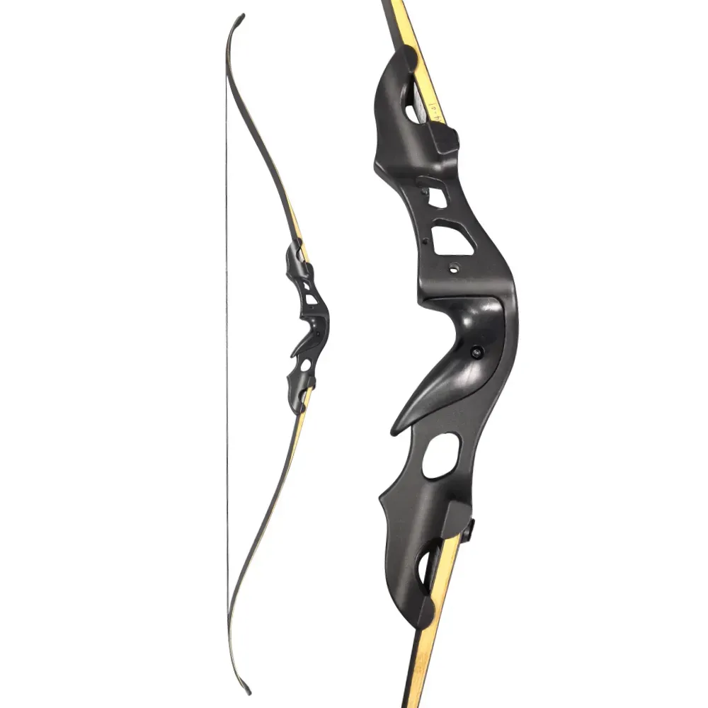Black Hunter BTR 60 inch Recurve Bow Set 20-55 lbs American Hunting