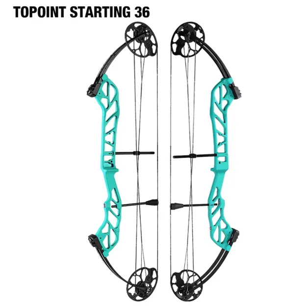 TOPOINT STARTING 36 Compound Bow for Youth & New Beginner 19-60lbs