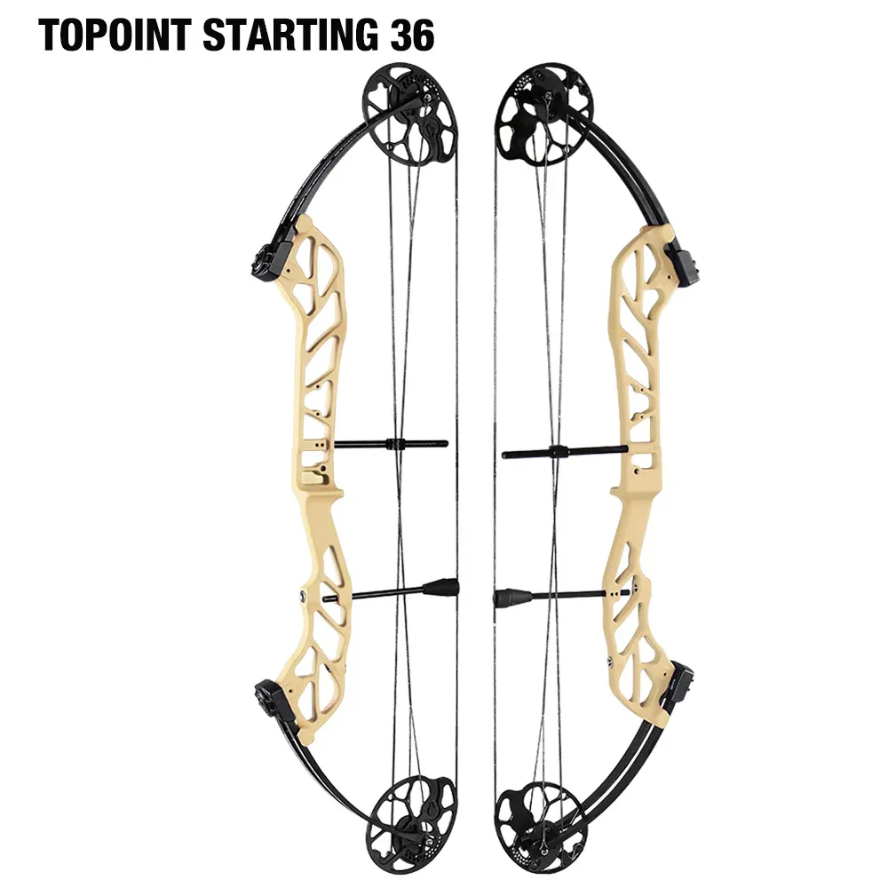 TOPOINT STARTING 36 Compound Bow for Youth & New Beginner 19-60lbs