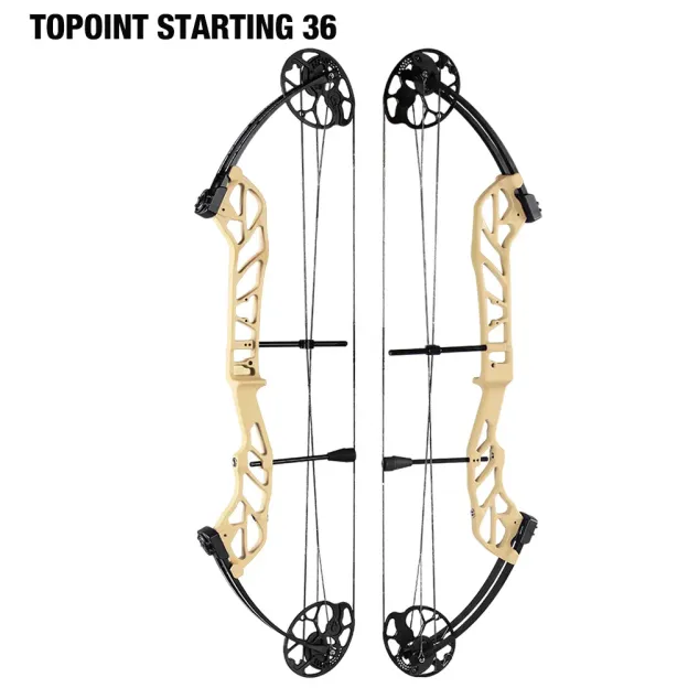 TOPOINT STARTING 36 Compound Bow for Youth & New Beginner 19-60lbs