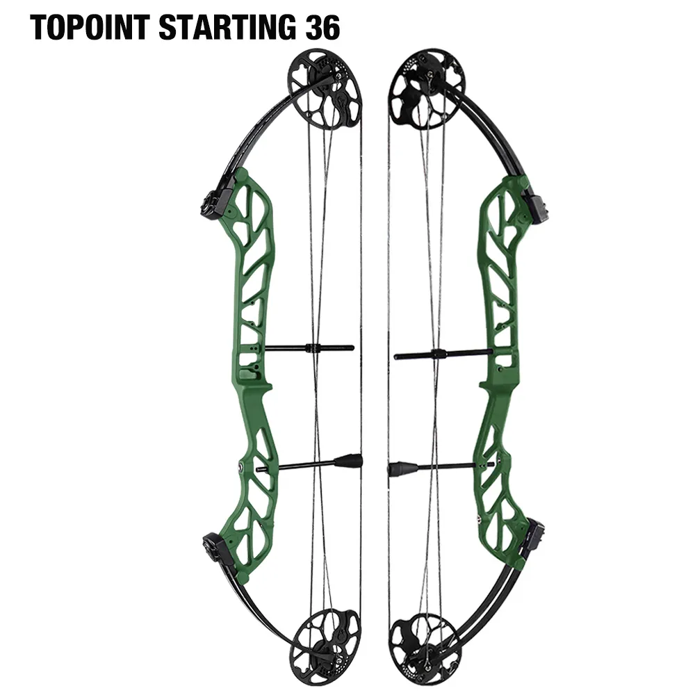 TOPOINT STARTING 36 Compound Bow for Youth & New Beginner 19-60lbs