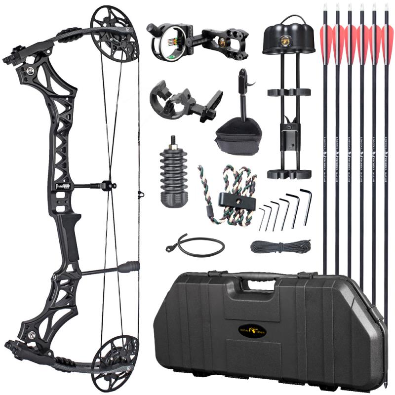 JUNXING M128 Compound Bow 30-70 lbs Adjustable Archery Hunting Target