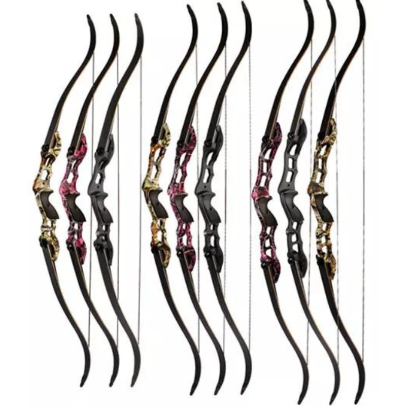 JUNXING F185 Recurve Bow American Hunting Bow 56" 58" 60" 30-50lbs