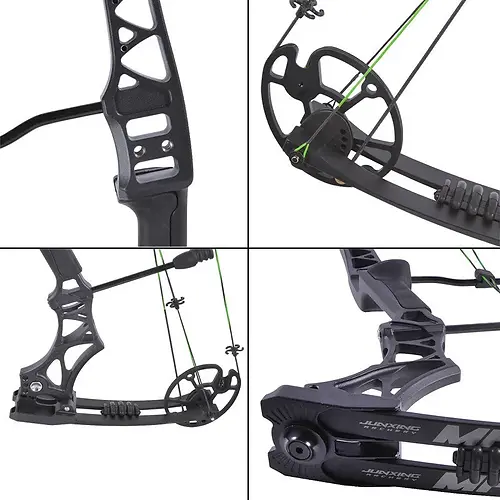 JUNXING M129 Compound Bow Arrows Kit 30-70lbs Hunting Target MAX 7