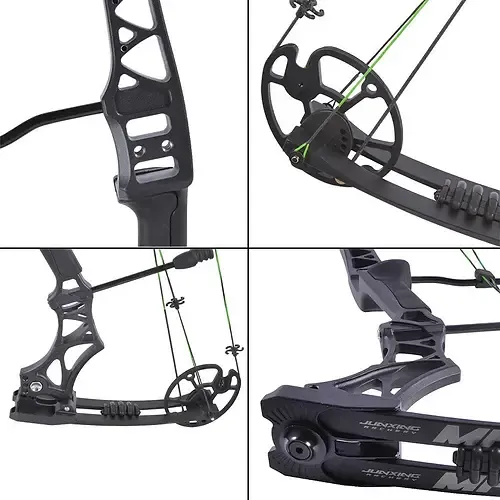 JUNXING M129 Compound Bow Arrows Kit 30-70lbs Hunting Target MAX 7