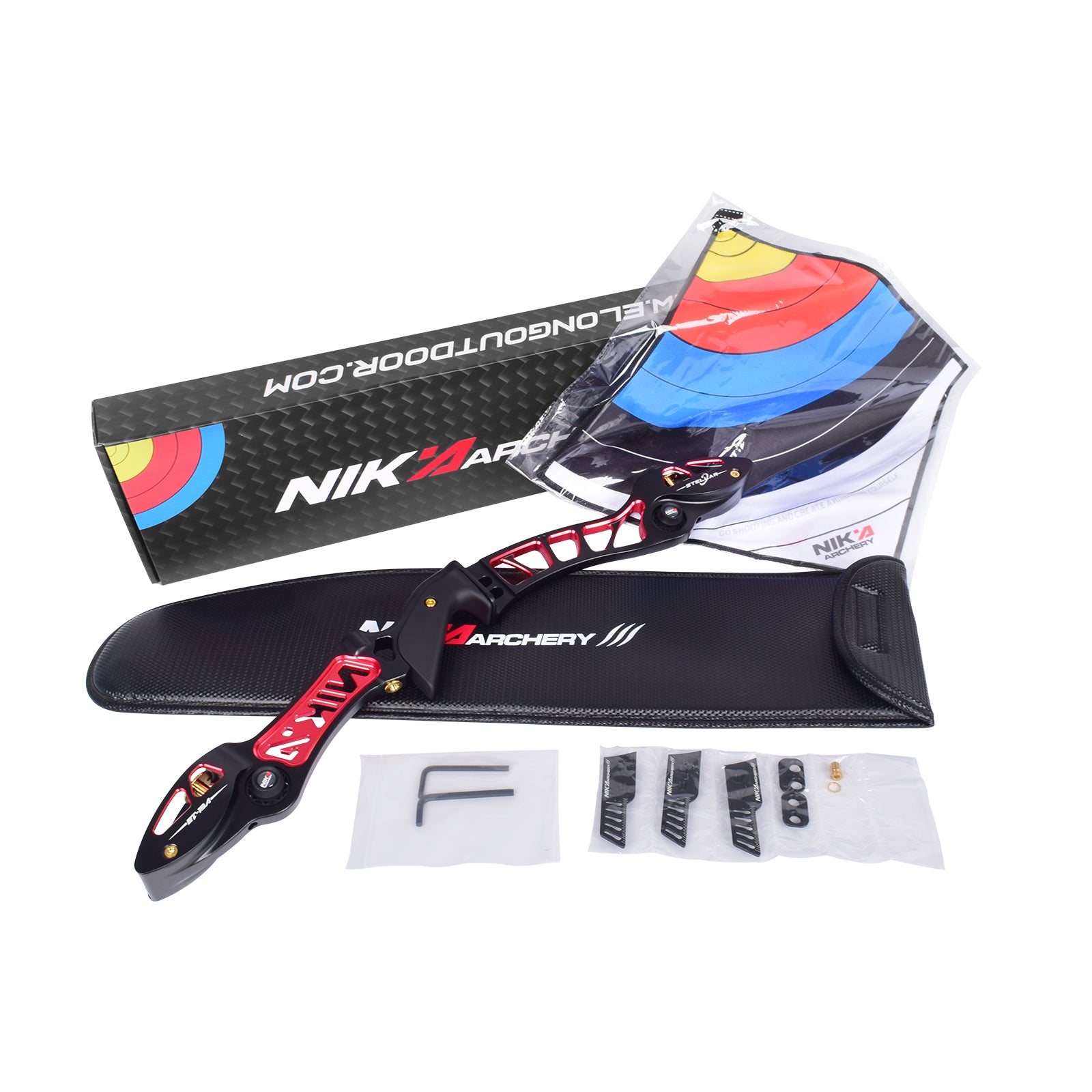 NIKA ARCHERY ET-15A Stellar 25inch ILF Recurve Riser LH and RH