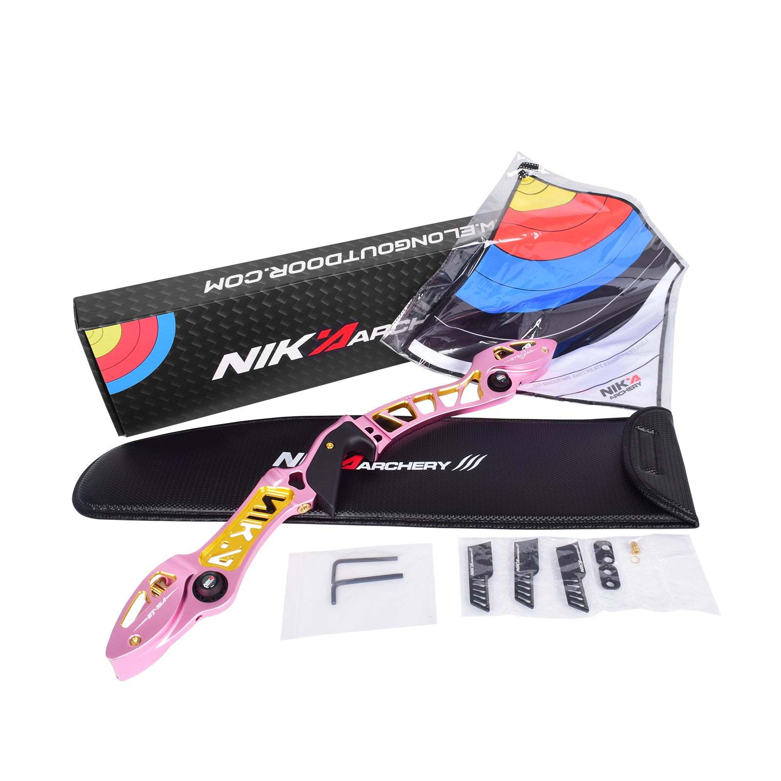 NIKA ARCHERY ET-15A Stellar 25inch ILF Recurve Riser LH and RH