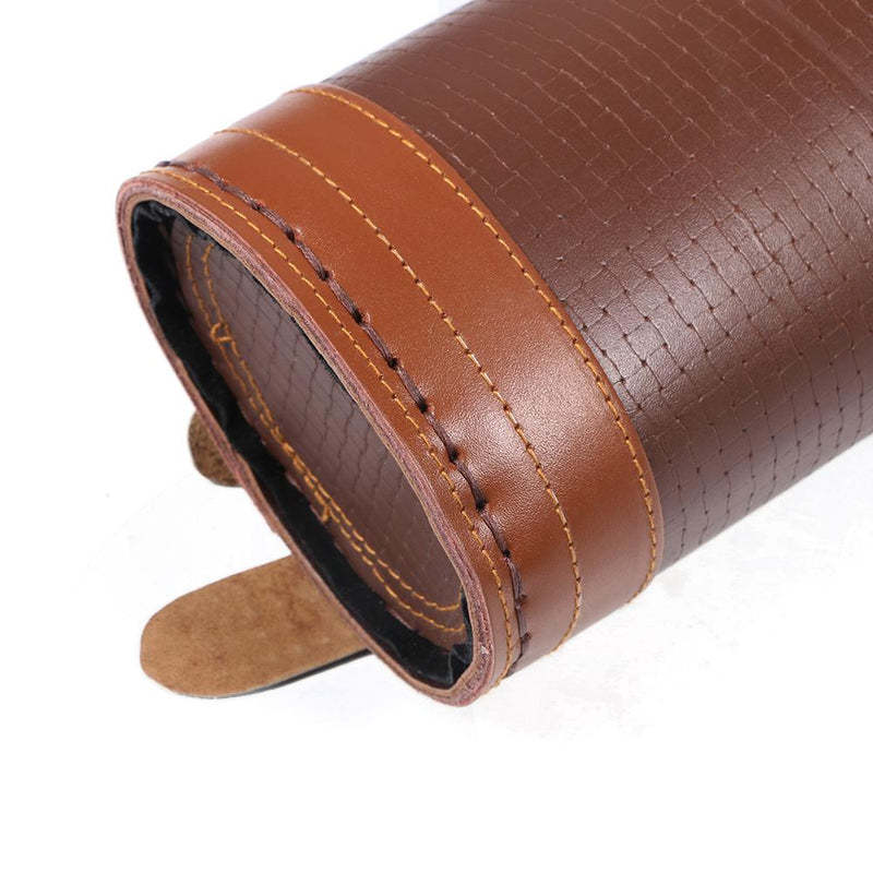 Traditional Shoulder Arrow Back Quiver Leather Archery Holder 