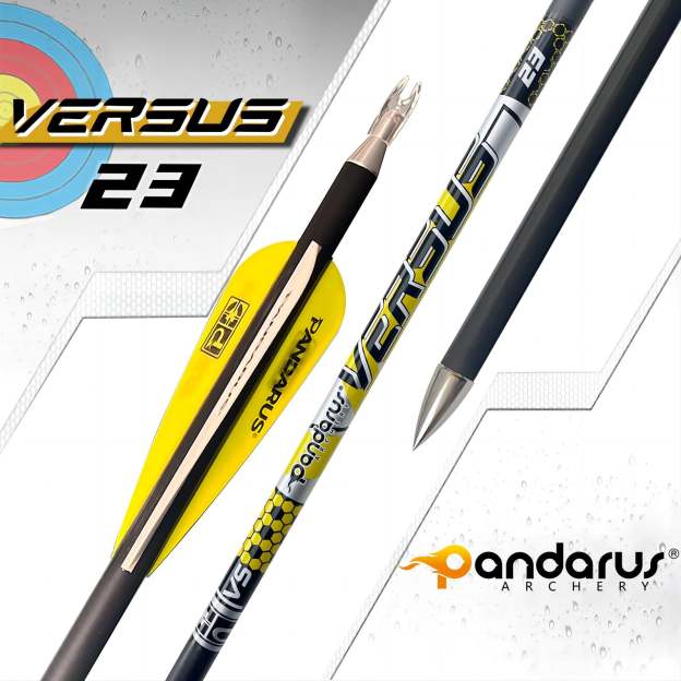 PANDARUS V23 Target Competition Arrows Pure Carbon ID8mm .001"