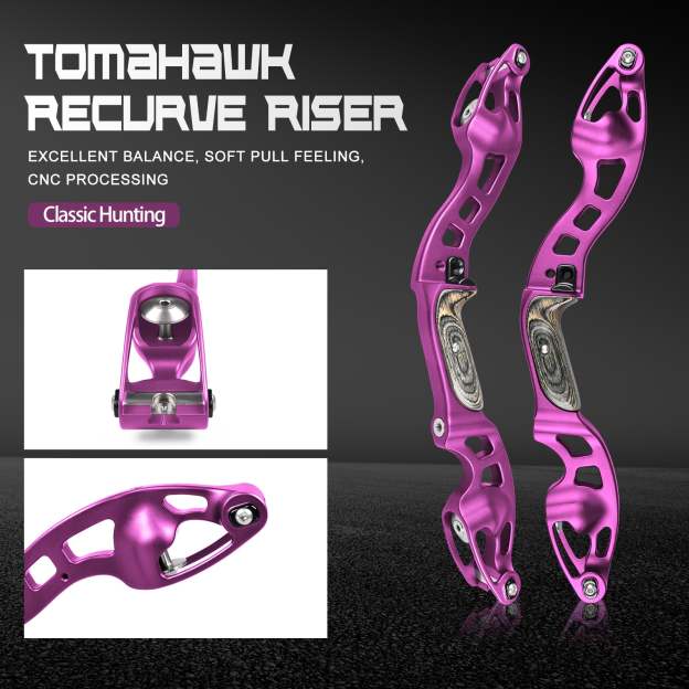 NIKA ET-10 TOMAHAWK CNC ILF Recurve Bow Riser for RH/LH 19 inch
