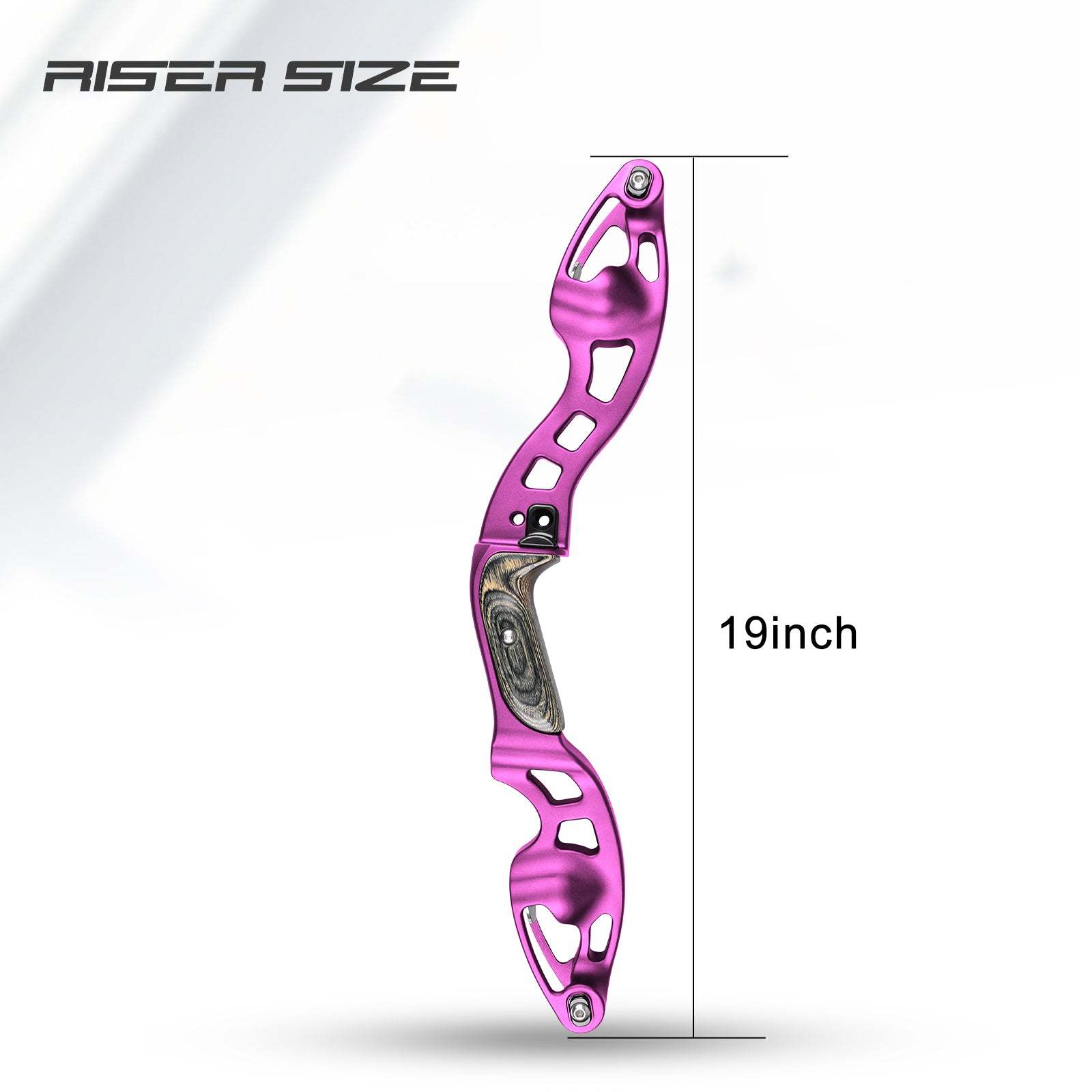 NIKA ET-10 TOMAHAWK CNC ILF Recurve Bow Riser for RH/LH 19 inch