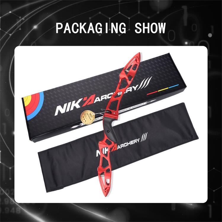 NIKA ET-13 Sailing 23" ILF Recurve Bow Riser Competition CNC