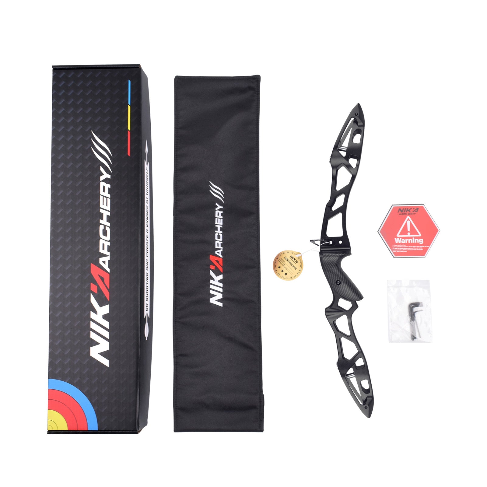 NIKA ET-13 Sailing 23" ILF Recurve Bow Riser Competition CNC