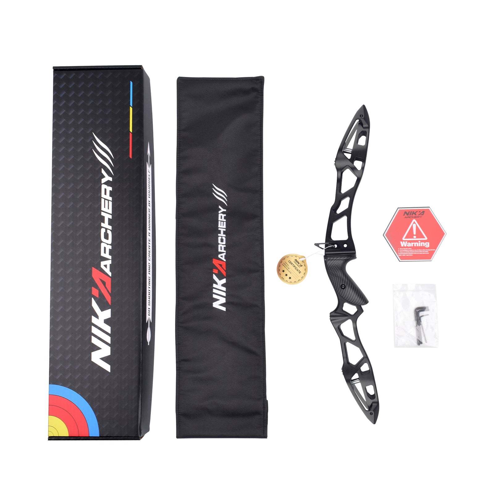 NIKA ET-13 Sailing 23" ILF Recurve Bow Riser Competition CNC