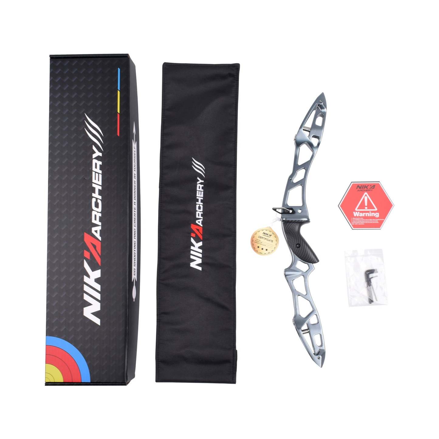 NIKA ET-13 Sailing 23" ILF Recurve Bow Riser Competition CNC