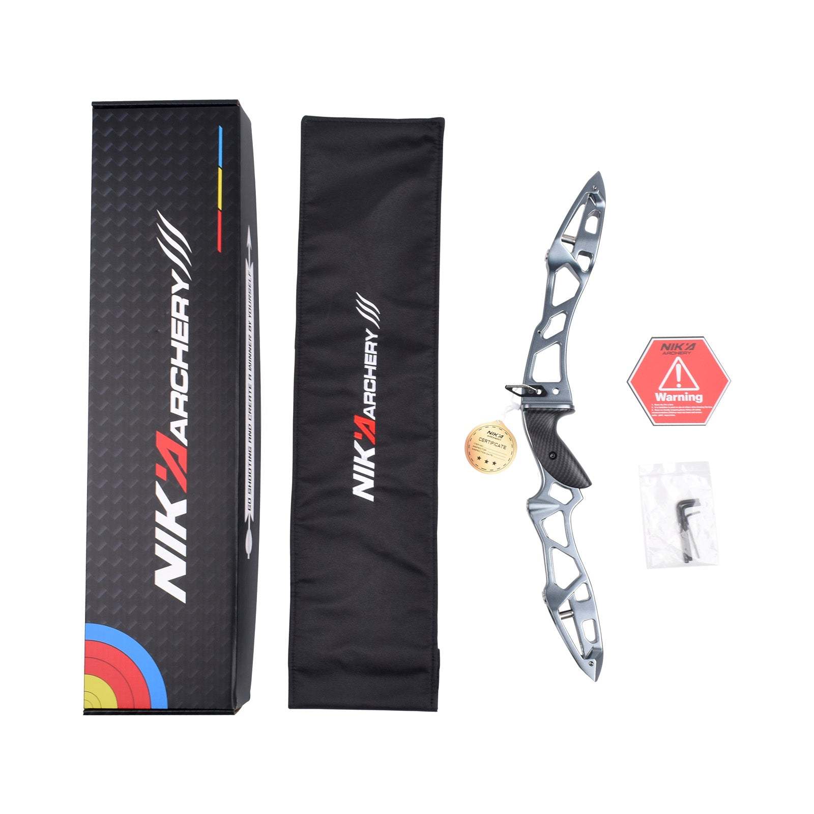 NIKA ET-13 Sailing 23" ILF Recurve Bow Riser Competition CNC