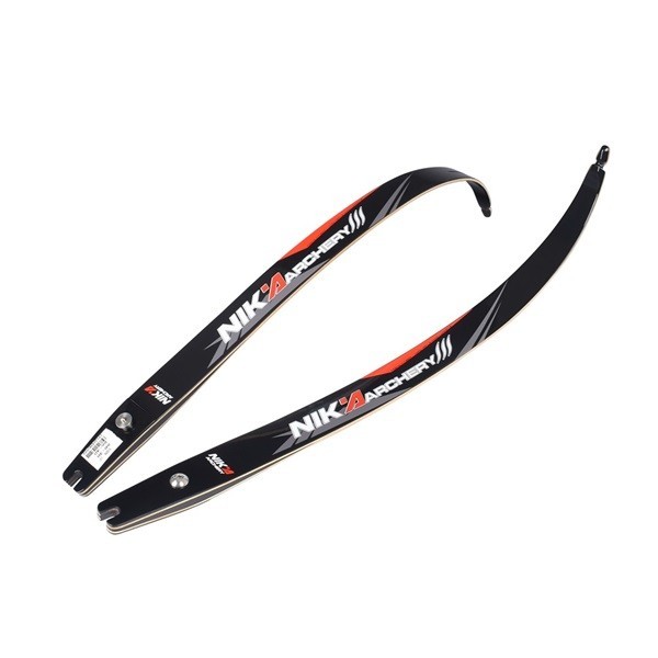 NIKA S7 ILF Recurve Limbs Competition-Grade Carbon-Bamboo 25H@68"