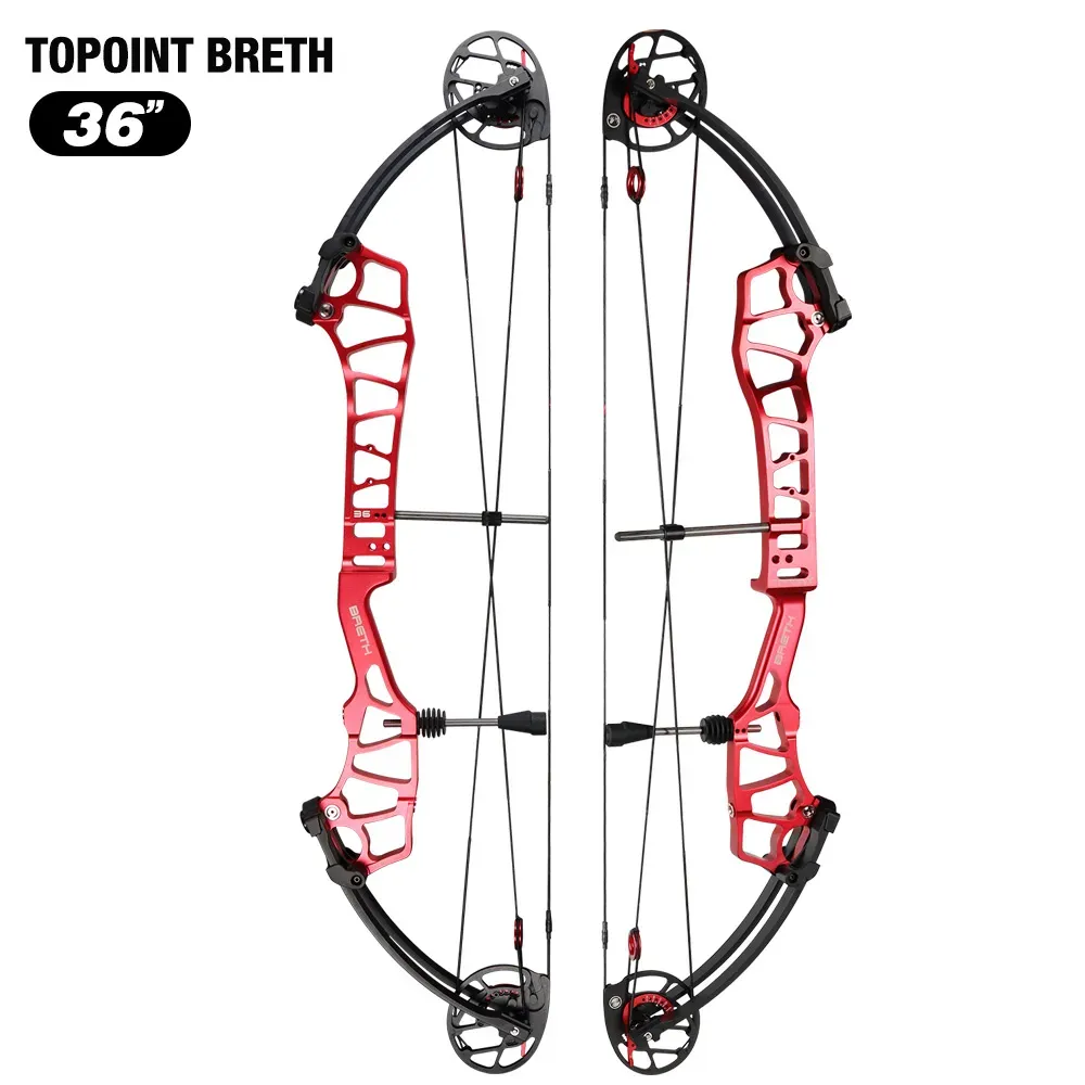 TOPOINT Breth 36 Target Compound Bow CNC 36'' 30-60lbs LH RH