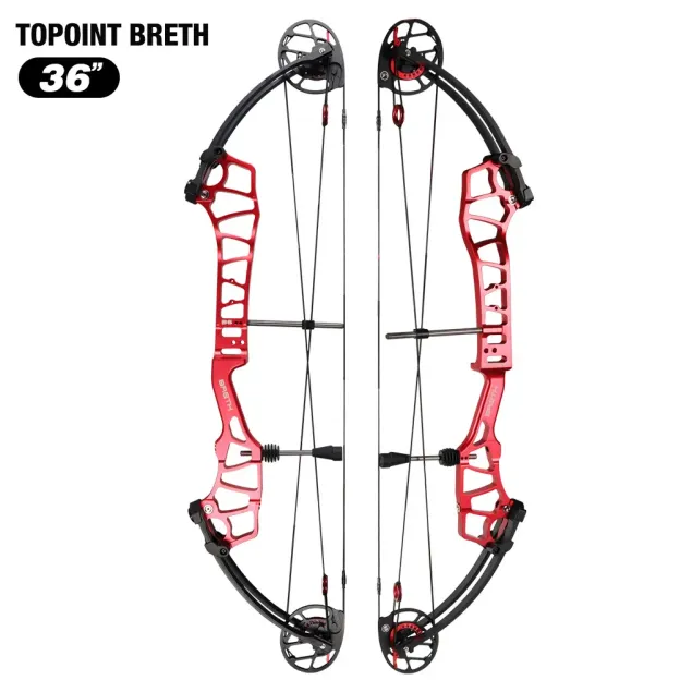 TOPOINT Breth 36 Target Compound Bow CNC 36'' 30-60lbs LH RH