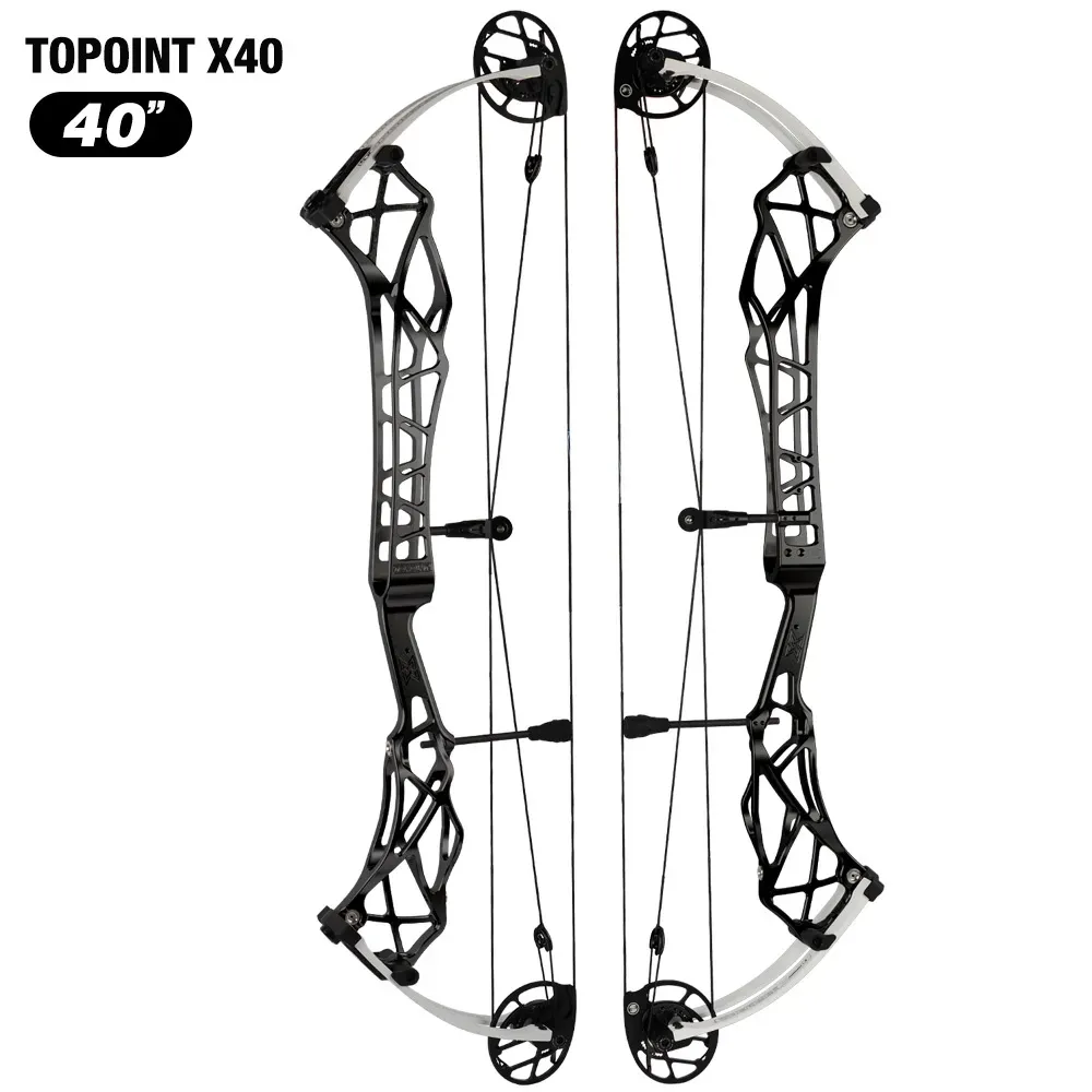 Topoint X 40 Target Compound Bow 40-60lbs Advanced CAM CNC LH RH