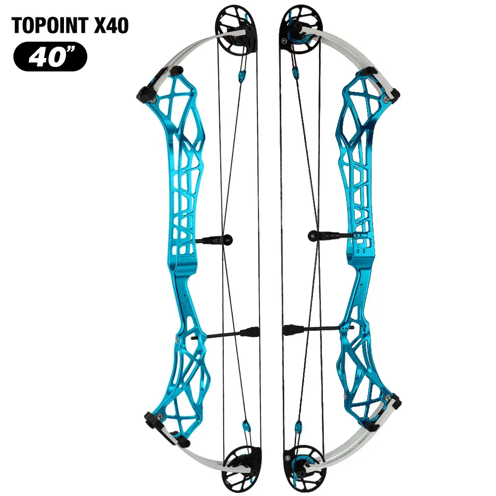 Topoint X 40 Target Compound Bow 40-60lbs Advanced CAM CNC LH RH