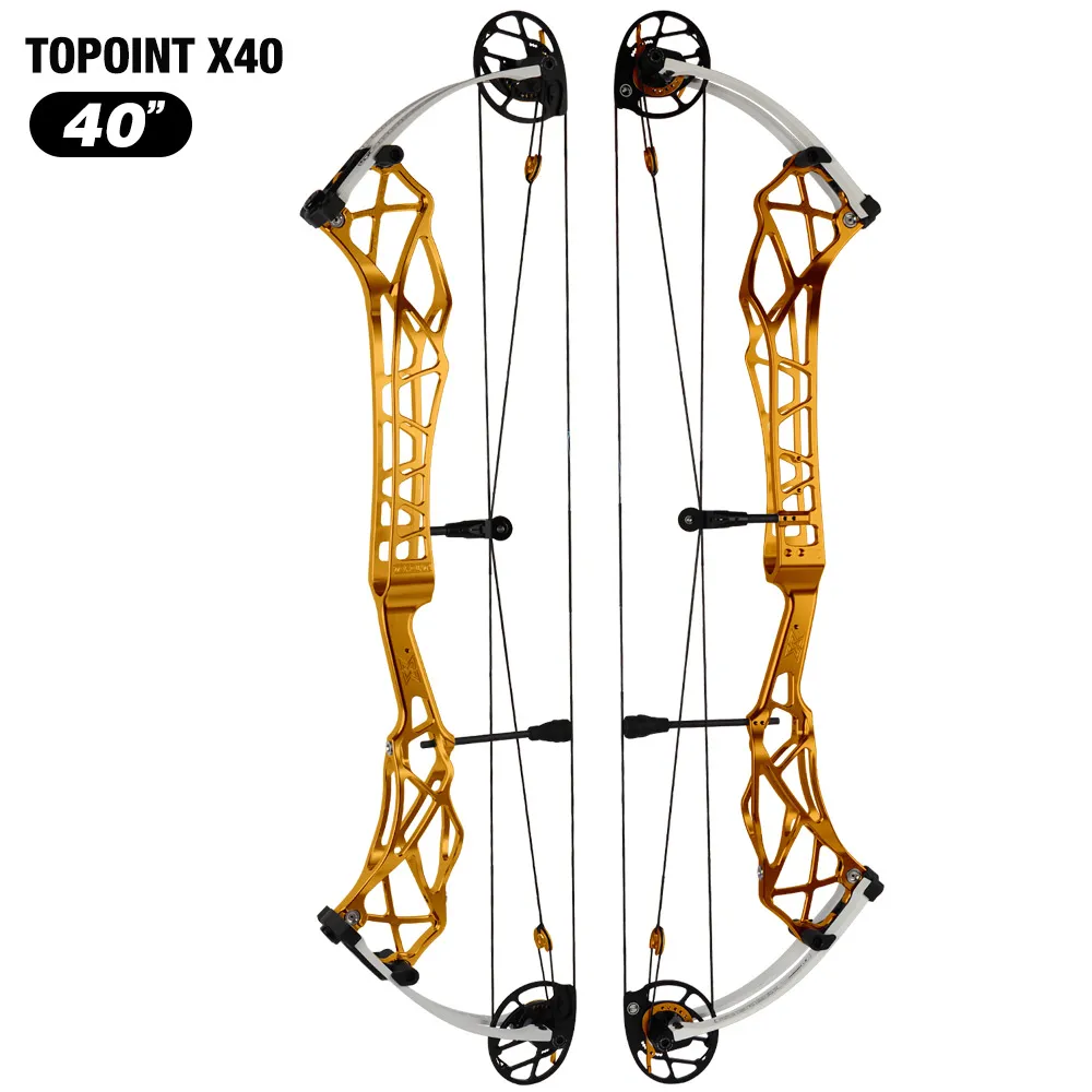 Topoint X 40 Target Compound Bow 40-60lbs Advanced CAM CNC LH RH