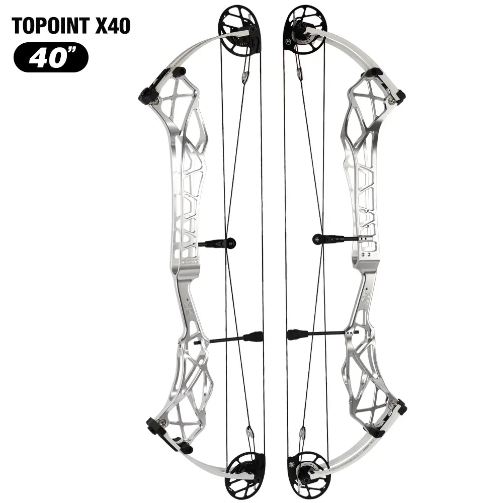 Topoint X 40 Target Compound Bow 40-60lbs Advanced CAM CNC LH RH