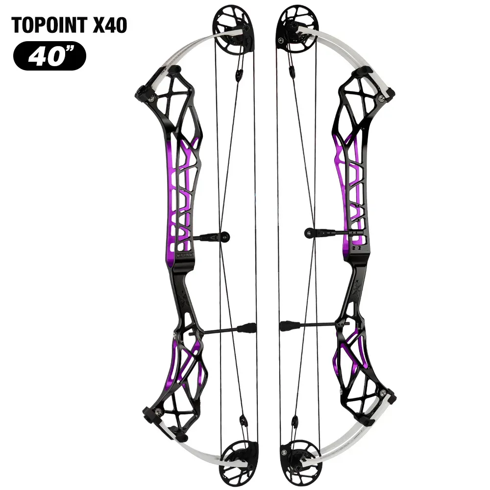 Topoint X 40 Target Compound Bow 40-60lbs Advanced CAM CNC LH RH
