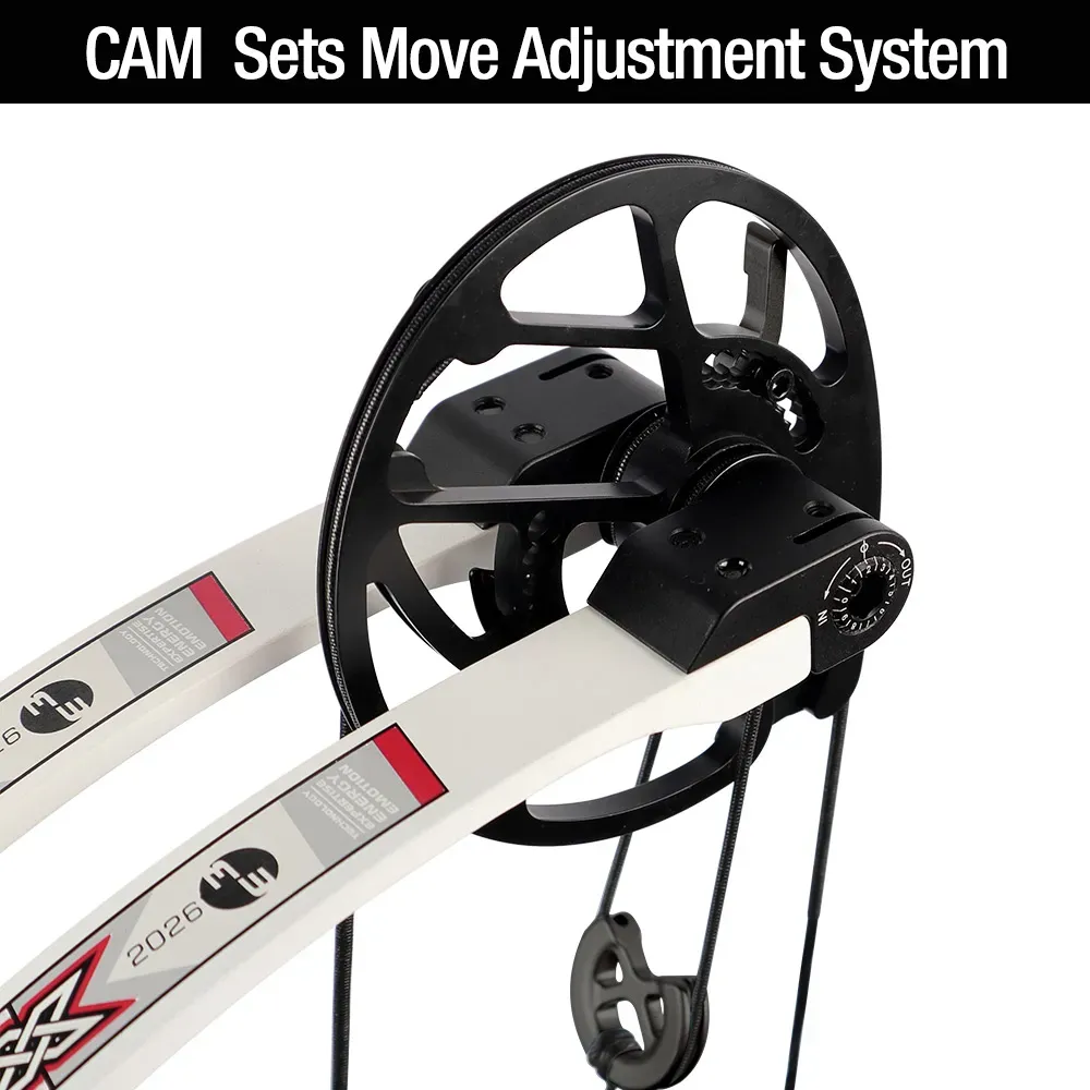 Topoint X 40 Target Compound Bow 40-60lbs Advanced CAM CNC LH RH