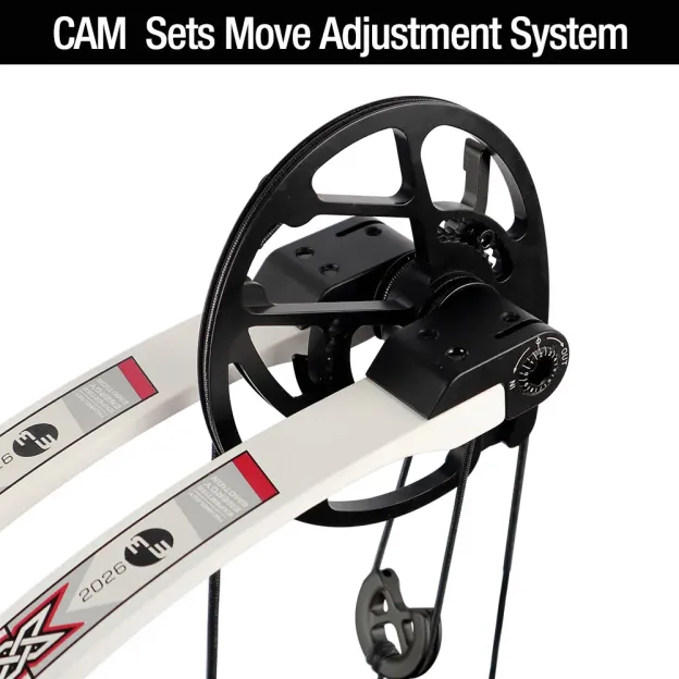 Topoint X 40 Target Compound Bow 40-60lbs Advanced CAM CNC LH RH