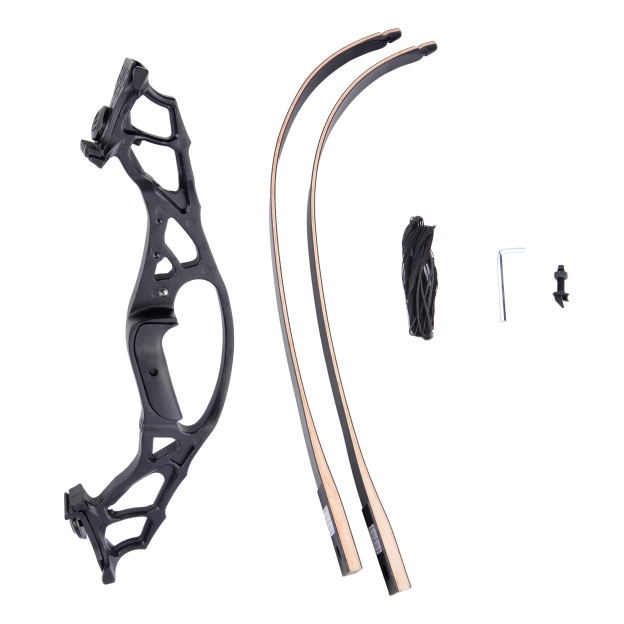 KAIMEI Takedown Recurve Bow Kit 62" 30-60lbs Adult Hunting