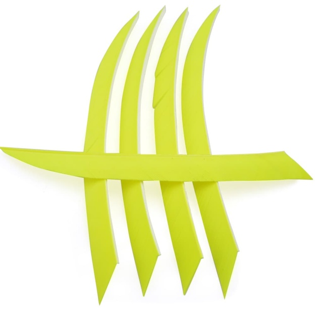 5" Right-Wing Turkey Feather Fletching for Archery Arrows